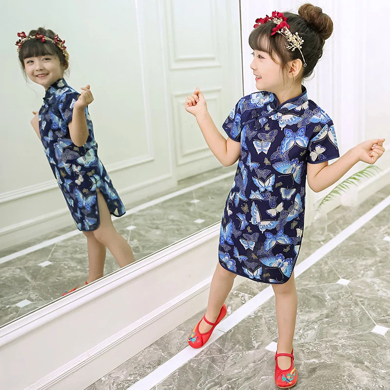 Girls Cheongsam Multi-Colors Chinese Qipao Baby Girl Kids Floral Butterfly Bird Cheongsam Dresses Clothes
Girls Cheongsam Multi-Colors Chinese Qipao Baby Girl Kids Floral Butterfly Bird Cheongsam Dresses Clothes