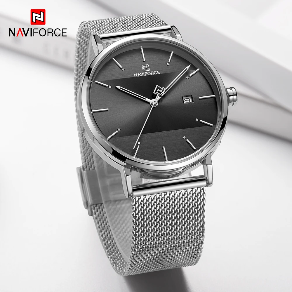 2019 новые мужские наручные часы naviforce Роскошные брендовые кварцевые часы мужские повседневные водонепроницаемые деловые наручные часы Мужс... 
2019 новые мужские наручные часы naviforce Роскошные брендовые кварцевые часы мужские повседневные водонепроницаемые деловые наручные часы Мужс...