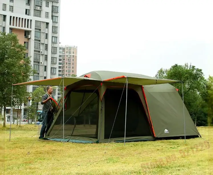 August Luxury 1 Bedroom 1 Living Room 5 6 8 Person UV Waterproof Hiking Driving Travel Beach Party Family Outdoor Camping Tent
August Luxury 1 Bedroom 1 Living Room 5 6 8 Person UV Waterproof Hiking Driving Travel Beach Party Family Outdoor Camping Tent