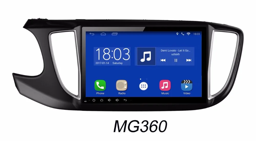 Автомобильный 2 din android GPS для MG 360 Авторадио Навигация головное устройство