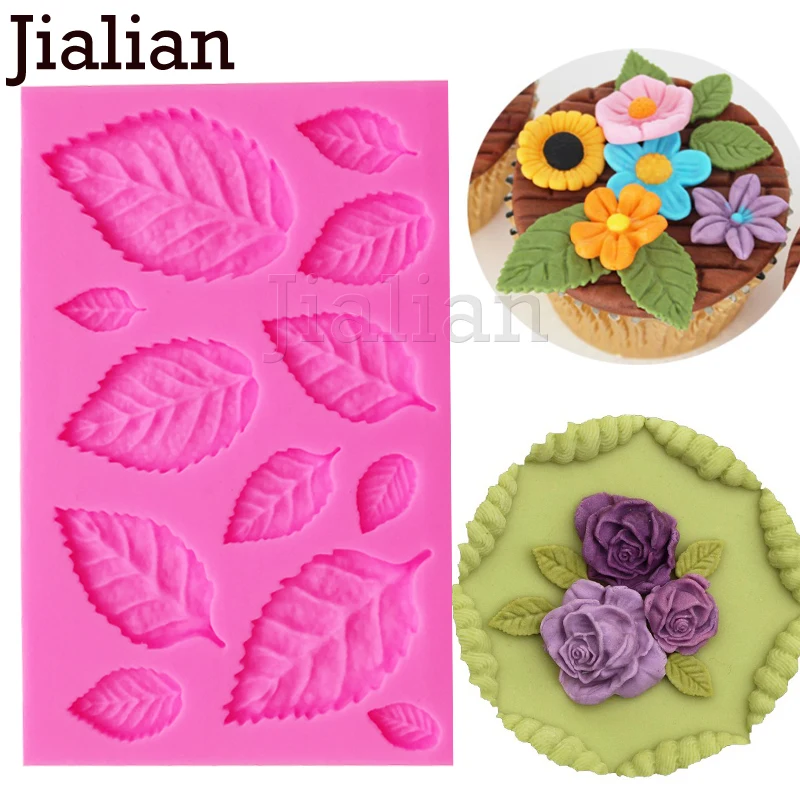 Jialian DIY Tree leaf Press Molding Foil Mold Silicone Mold Cake Decor Fondant Cake 3D Leaves Silicone Mould F0967
Jialian DIY Tree leaf Press Molding Foil Mold Silicone Mold Cake Decor Fondant Cake 3D Leaves Silicone Mould F0967