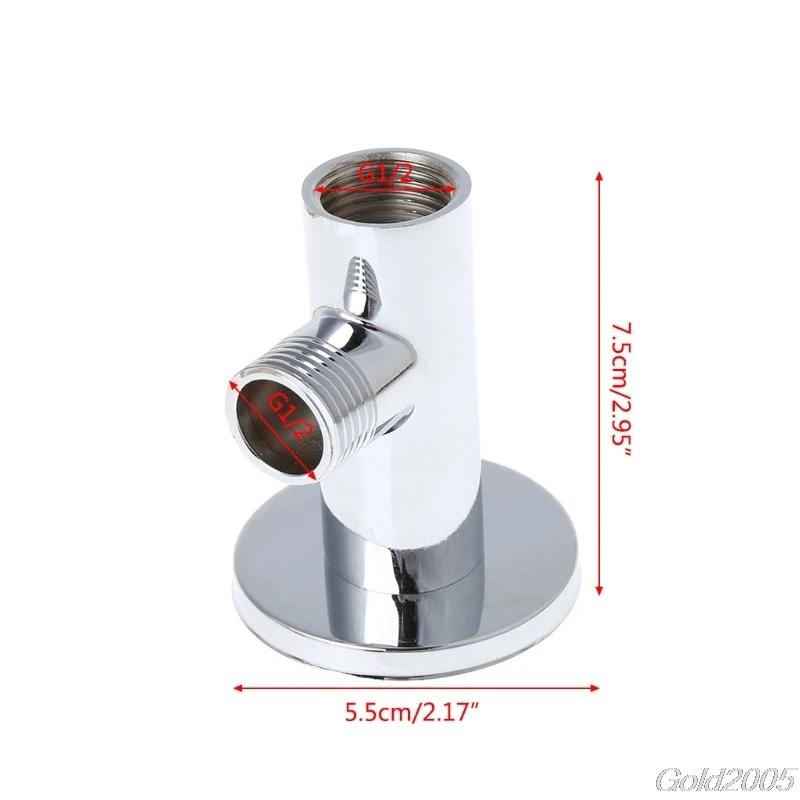 Chrome Shower Arm Flange Holder Brass Hose Connector Wall Mount Suction Cup New G25 Whosale&DropShip
Chrome Shower Arm Flange Holder Brass Hose Connector Wall Mount Suction Cup New G25 Whosale&DropShip