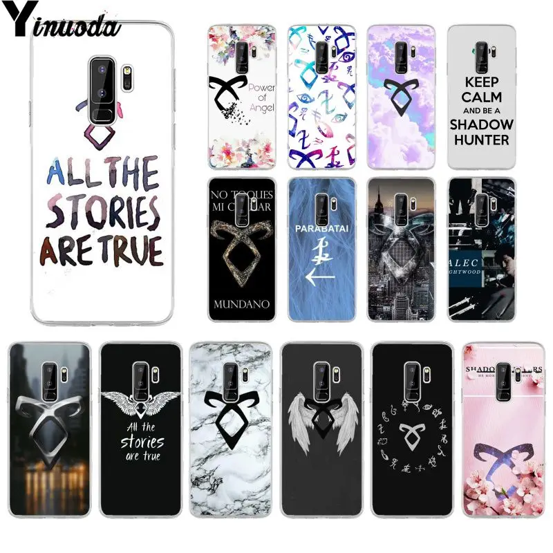 Yinuoda shadow hunters Black TPU Soft Rubber Phone Case Cover for Samsung S9 S9 plus S5 S6 S6edge S6plus S7 S7edge S8 S8plus
Yinuoda shadow hunters Black TPU Soft Rubber Phone Case Cover for Samsung S9 S9 plus S5 S6 S6edge S6plus S7 S7edge S8 S8plus