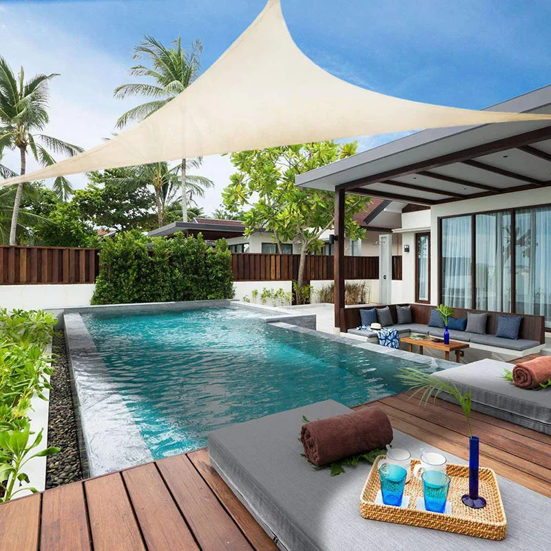 Anti-UV Awning Sun Shelter Triangle Canopy Outdoor Shelters Sun Shade Sails Beach Sunshade Tarp Waterproof Garden Car Camping
Anti-UV Awning Sun Shelter Triangle Canopy Outdoor Shelters Sun Shade Sails Beach Sunshade Tarp Waterproof Garden Car Camping