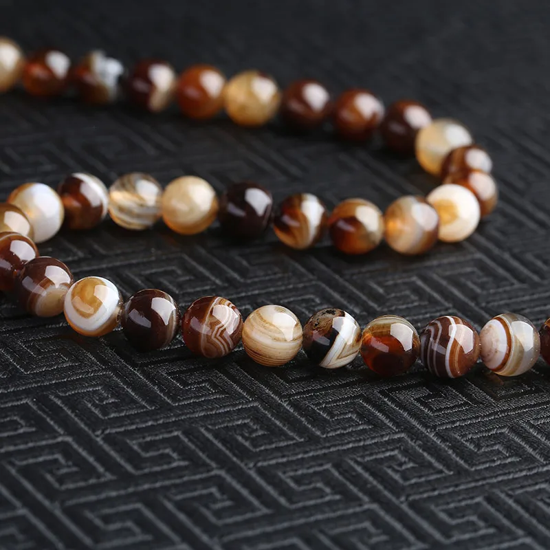 6-12mm Natural Round Light Brown Agates Banded Agates Stripe Onyx Beads For Jewelry Making Beads 15'' Needlework DIY Beads Gift
6-12mm Natural Round Light Brown Agates Banded Agates Stripe Onyx Beads For Jewelry Making Beads 15'' Needlework DIY Beads Gift