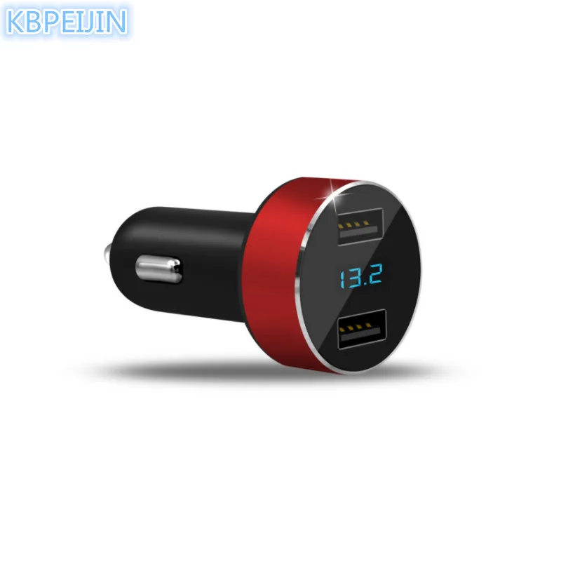 Car styling Smart Car Charger Digital Display Dual USB Phone Charger for Toyota corolla verso rav4 camry prius hilux accessories
Car styling Smart Car Charger Digital Display Dual USB Phone Charger for Toyota corolla verso rav4 camry prius hilux accessories