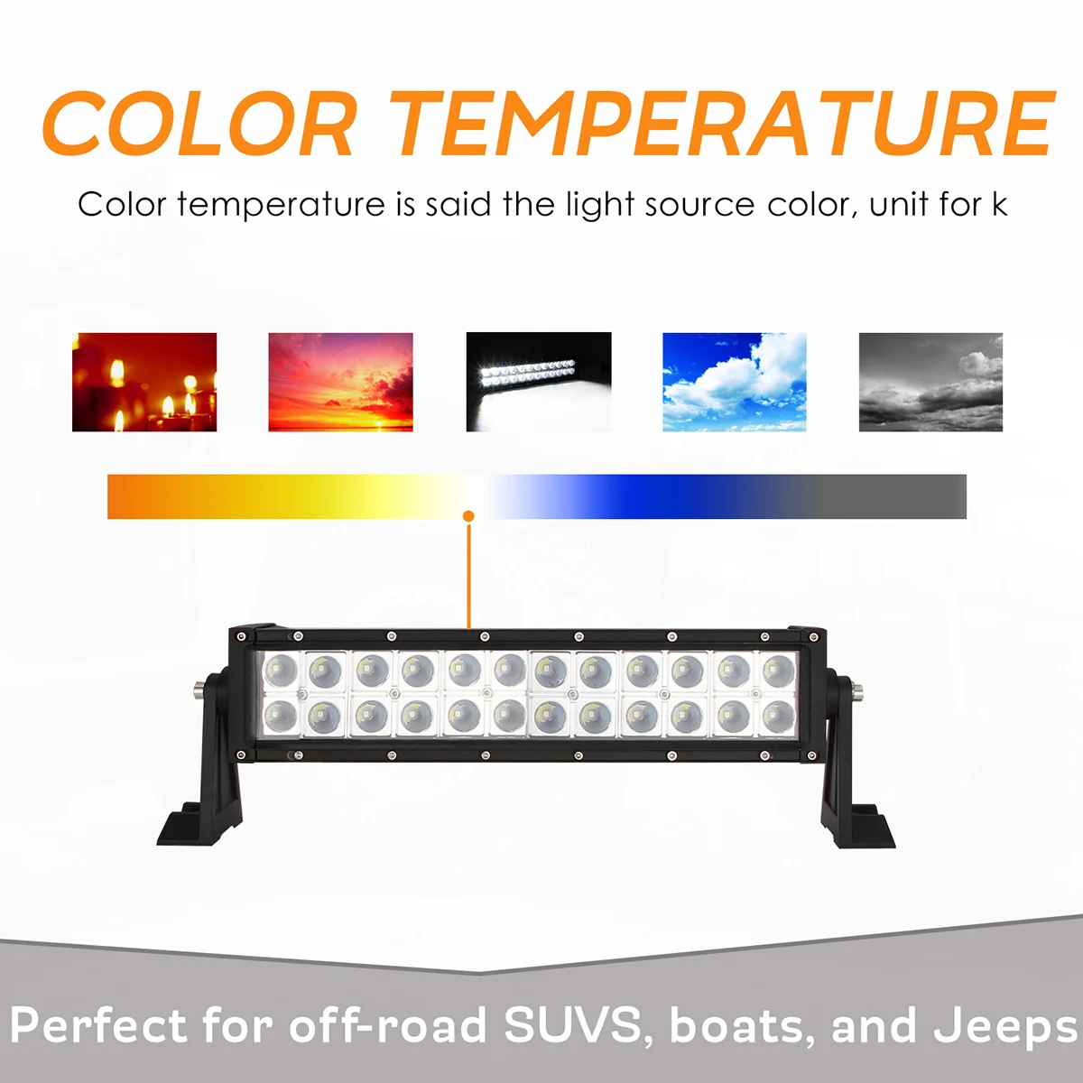 13 Inch 120W Car Led Work Light Bar 6000K White Waterproof for Off-Road Suv Boat 4X4 Jeep JK 4Wd Truck 12V-24V wholesale
13 Inch 120W Car Led Work Light Bar 6000K White Waterproof for Off-Road Suv Boat 4X4 Jeep JK 4Wd Truck 12V-24V wholesale