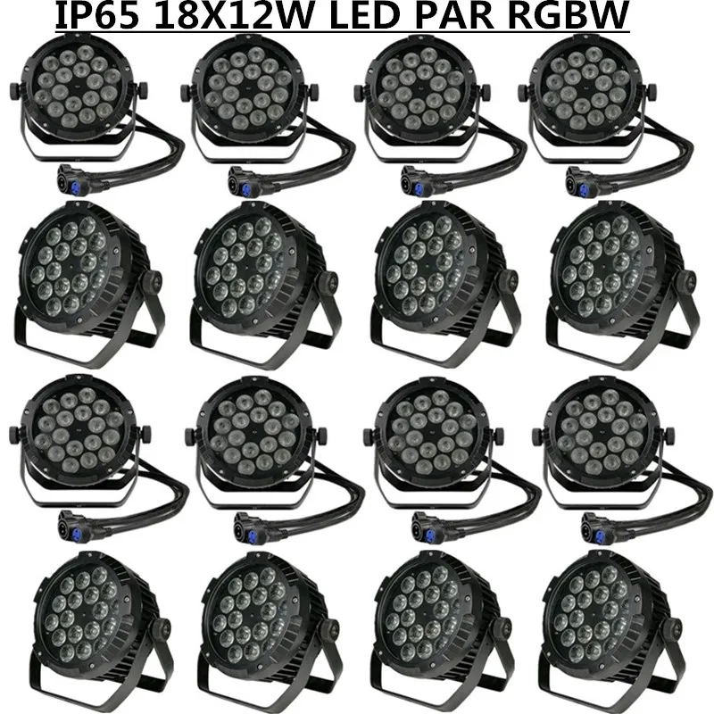 16PCS/ 18X12W waterproof led Par Light, IP65 RGBW LED PAR DMX LED wash light professional stage DJ equipment disco light
16PCS/ 18X12W waterproof led Par Light, IP65 RGBW LED PAR DMX LED wash light professional stage DJ equipment disco light