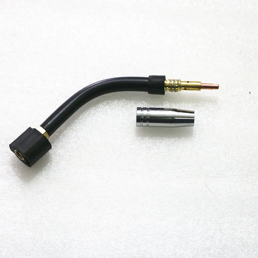 CO2 Mig Mag welding torch aircooled MB 1PCS 15AK swan neck contact tip holder gas nozzle M6*25MM
CO2 Mig Mag welding torch aircooled MB 1PCS 15AK swan neck contact tip holder gas nozzle M6*25MM