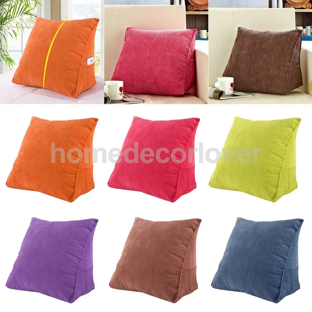 Triangular Waist Cushion Lumber Pillow Throw Pillow Home Car Office Back Support Pad Backrest Size S - 6 Colors
Triangular Waist Cushion Lumber Pillow Throw Pillow Home Car Office Back Support Pad Backrest Size S - 6 Colors