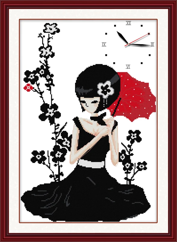 Simplicity(1) cross stitch kit 14ct 11ct count print canvas wall clock stitching embroidery DIY handmade needlework
Simplicity(1) cross stitch kit 14ct 11ct count print canvas wall clock stitching embroidery DIY handmade needlework