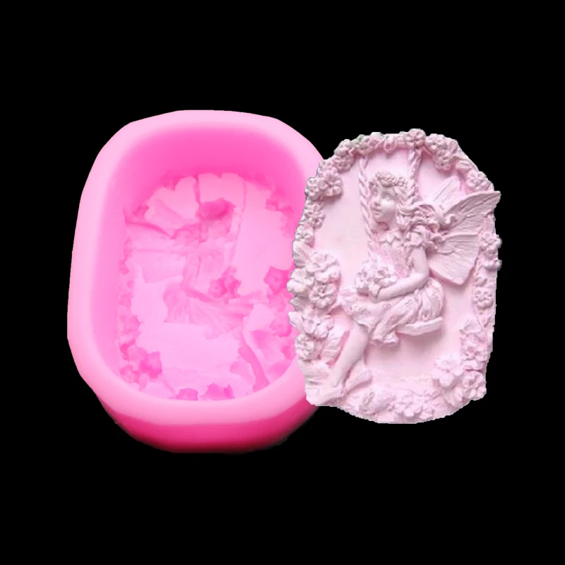 Soap silicone mold chocolate cake decorated flower fairy angel fairy girl handmade candles Handmade natural soap
Soap silicone mold chocolate cake decorated flower fairy angel fairy girl handmade candles Handmade natural soap