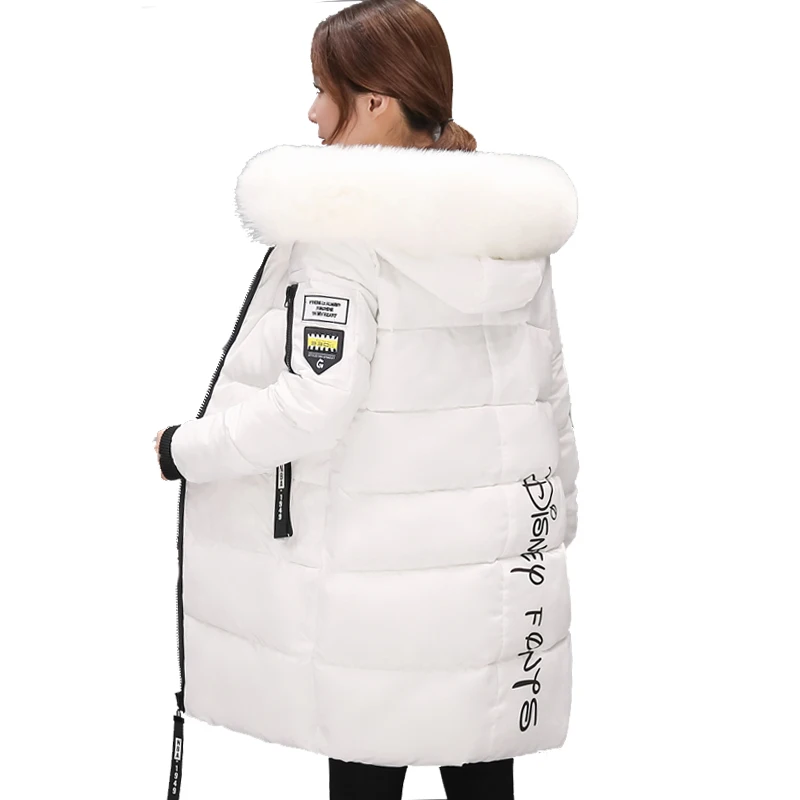 2019 New fur collar women winter jacket warm thicken long women coat outerwear for women Padded parka M-3XL
2019 New fur collar women winter jacket warm thicken long women coat outerwear for women Padded parka M-3XL