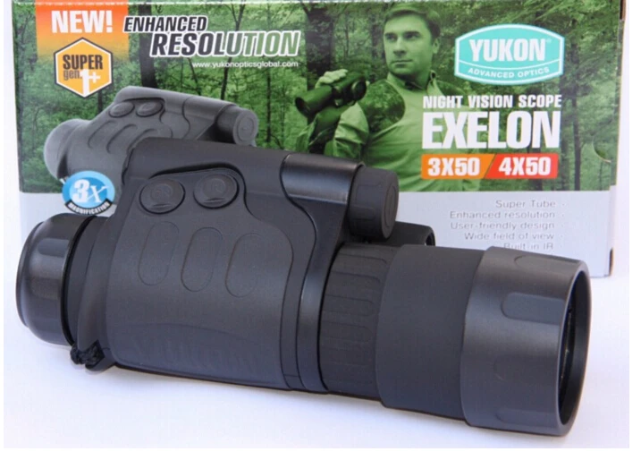 Оригинальный YUKON 24101 инфракрасный прицел ночного видения Exelon scope 3x50 охотничий