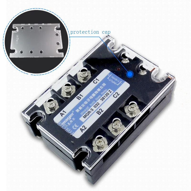 Бесплатная доставка 1 шт. 90A высокое качество Mager SSR MGR-3 032 3890Z DC-AC трехфазное твердотельное реле DC контроль AC 90A 380В
Бесплатная доставка 1 шт. 90A высокое качество Mager SSR MGR-3 032 3890Z DC-AC трехфазное твердотельное реле DC контроль AC 90A 380В