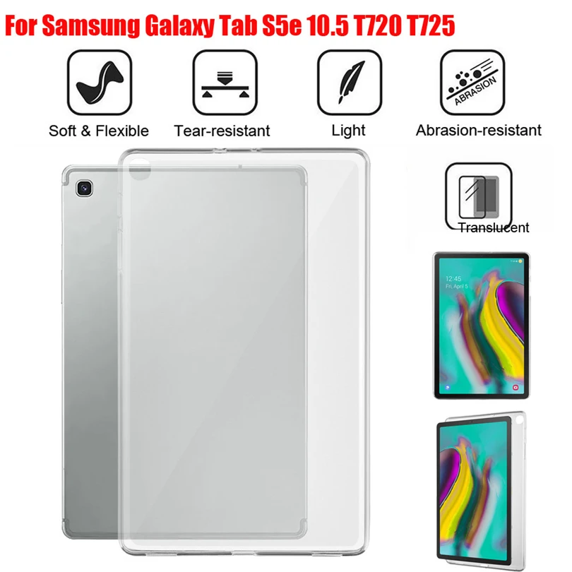 Защитный чехол ZGPAX для планшета Samsung Galaxy Tab S5e 10 5 T720 T725 ударопрочный гелевый