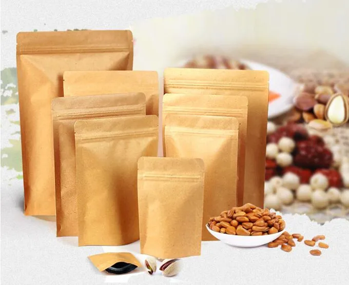 Free Shipping 100pcs/lot Blank Kraft Paper Brown Packaging Bag/ Stand Up Ziplock Bag/ Food Valve Bag
Free Shipping 100pcs/lot Blank Kraft Paper Brown Packaging Bag/ Stand Up Ziplock Bag/ Food Valve Bag