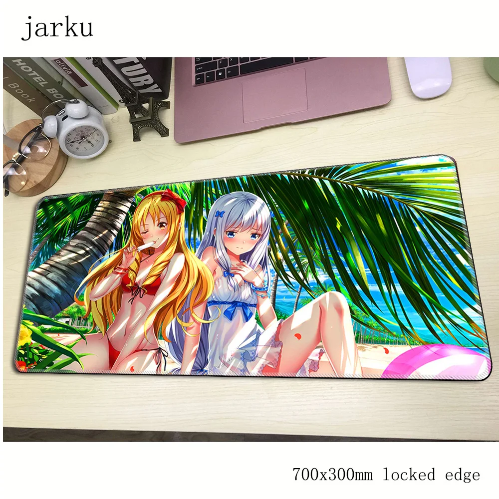 eromanngasennsei mouse pad gamer 700x300mm notbook mouse mat large gaming mousepad large Izumi Sagiri pad mouse PC desk padmouse
eromanngasennsei mouse pad gamer 700x300mm notbook mouse mat large gaming mousepad large Izumi Sagiri pad mouse PC desk padmouse