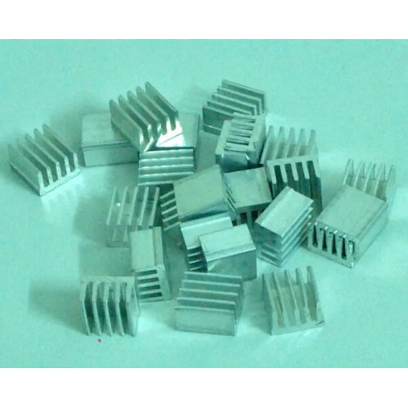 Lot 100pcs Mini Adhesive Aluminum Radiator Heatsink A4988 Cooler Cooling Heat Sink 9x9x5mm For 3D Printer Stepper Motor Driver
Lot 100pcs Mini Adhesive Aluminum Radiator Heatsink A4988 Cooler Cooling Heat Sink 9x9x5mm For 3D Printer Stepper Motor Driver