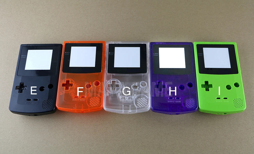 5 colors Color Full Housing Shell for Nintendo GBC Console Case Shell Whole 10sets/lot
5 colors Color Full Housing Shell for Nintendo GBC Console Case Shell Whole 10sets/lot