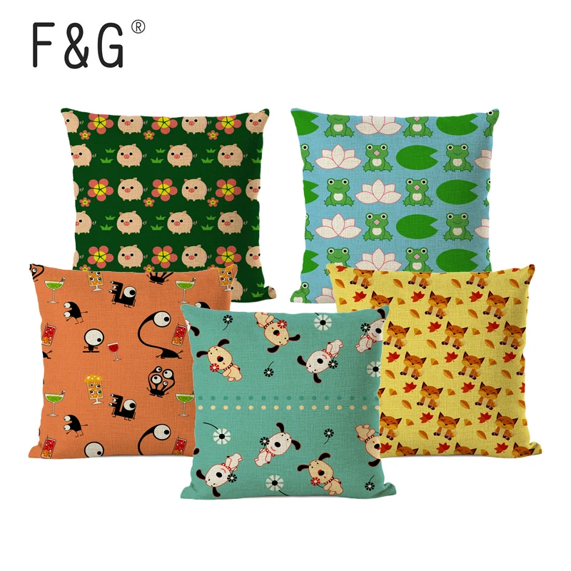 Lovely Little Animal Cushion Cover Sofa Throw Pillow Cover Lovely Little Bird Dog Piggy Frog Seat Home Decoration Cushion Cover 
Lovely Little Animal Cushion Cover Sofa Throw Pillow Cover Lovely Little Bird Dog Piggy Frog Seat Home Decoration Cushion Cover