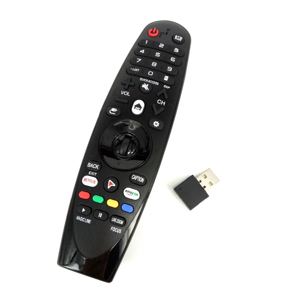 AM-HR650A Replace AN-MR650A Remote Control for LG Smart TV 43UJ654T 49UJ634V 49UJ7700 55SJ8000 55SJ800A 55SJ8500 55SJ850T 55UJ63 
AM-HR650A Replace AN-MR650A Remote Control for LG Smart TV 43UJ654T 49UJ634V 49UJ7700 55SJ8000 55SJ800A 55SJ8500 55SJ850T 55UJ63
