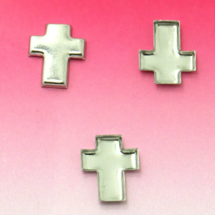 30X Steel Stainless Metal Pendant Tray/Blank Connector with Cross Shape Bezel Setting Tray for Cameo Cabochons
30X Steel Stainless Metal Pendant Tray/Blank Connector with Cross Shape Bezel Setting Tray for Cameo Cabochons