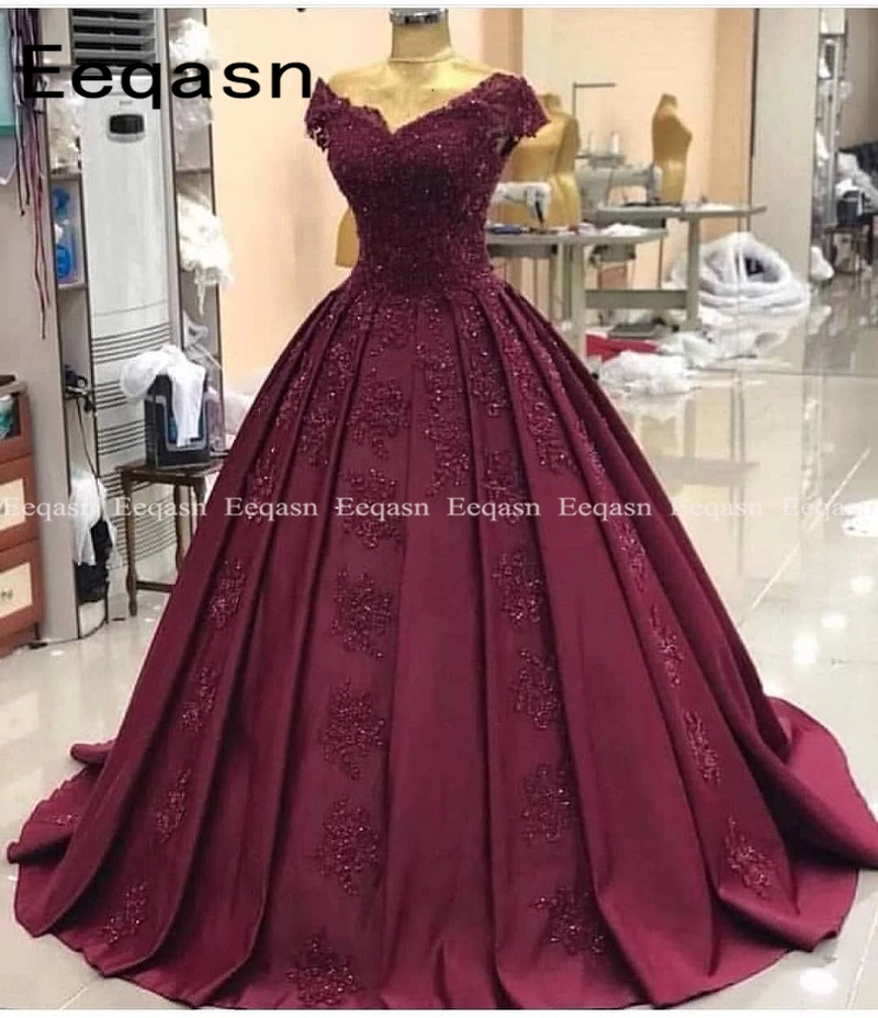 Elegant Robe de soiree 2020 Sexy Cap Sleeves Lace Evening Dress For Party Gown Burgundy Long Prom Dress gala jurk
Elegant Robe de soiree 2020 Sexy Cap Sleeves Lace Evening Dress For Party Gown Burgundy Long Prom Dress gala jurk