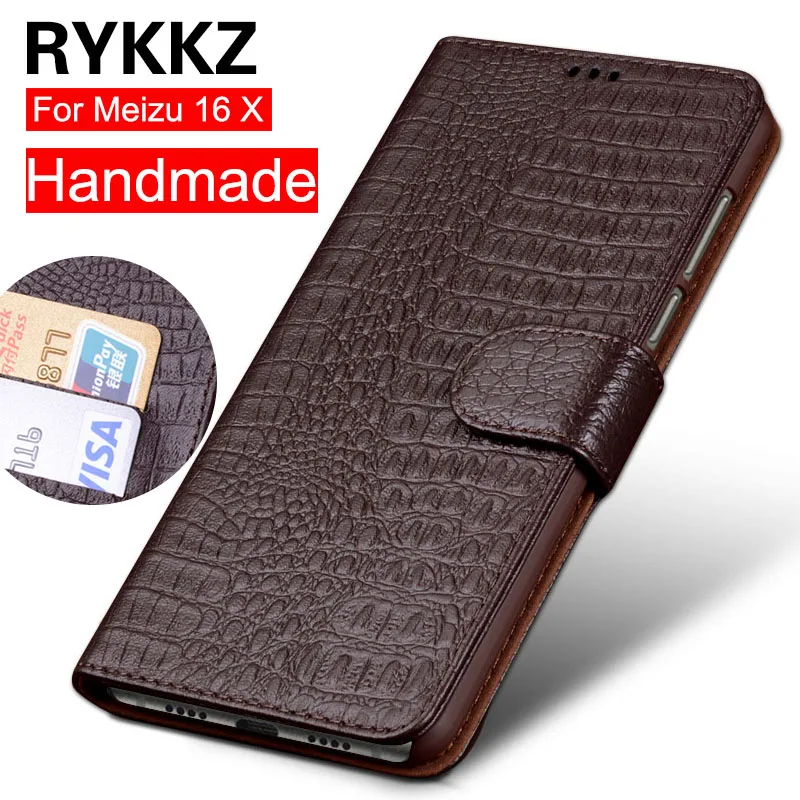 RYKKZ Flip Genuine Leather Case For Meizu 16 X 16x With Card Slot Kickstand Phone Case For Meizu 16 X 16th 16th Plus Cases
RYKKZ Flip Genuine Leather Case For Meizu 16 X 16x With Card Slot Kickstand Phone Case For Meizu 16 X 16th 16th Plus Cases