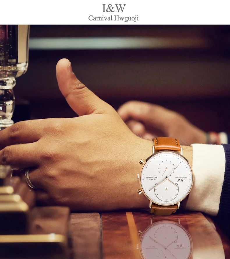 CARNIVAL Watch Men Luxury Brand Rose gold Quartz Men Watches Sapphire relogio masculino Ultra-thin Waterproof clock 2019
CARNIVAL Watch Men Luxury Brand Rose gold Quartz Men Watches Sapphire relogio masculino Ultra-thin Waterproof clock 2019