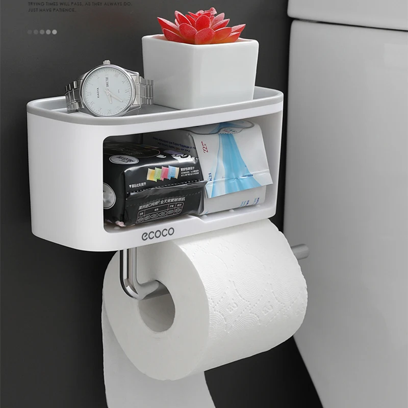 Multifunction Toilet Paper Holder Creative Double Layer Toilet Roll Holder For Kitchen Bathroom Shelf 2019 Newest Paper Holder
Multifunction Toilet Paper Holder Creative Double Layer Toilet Roll Holder For Kitchen Bathroom Shelf 2019 Newest Paper Holder