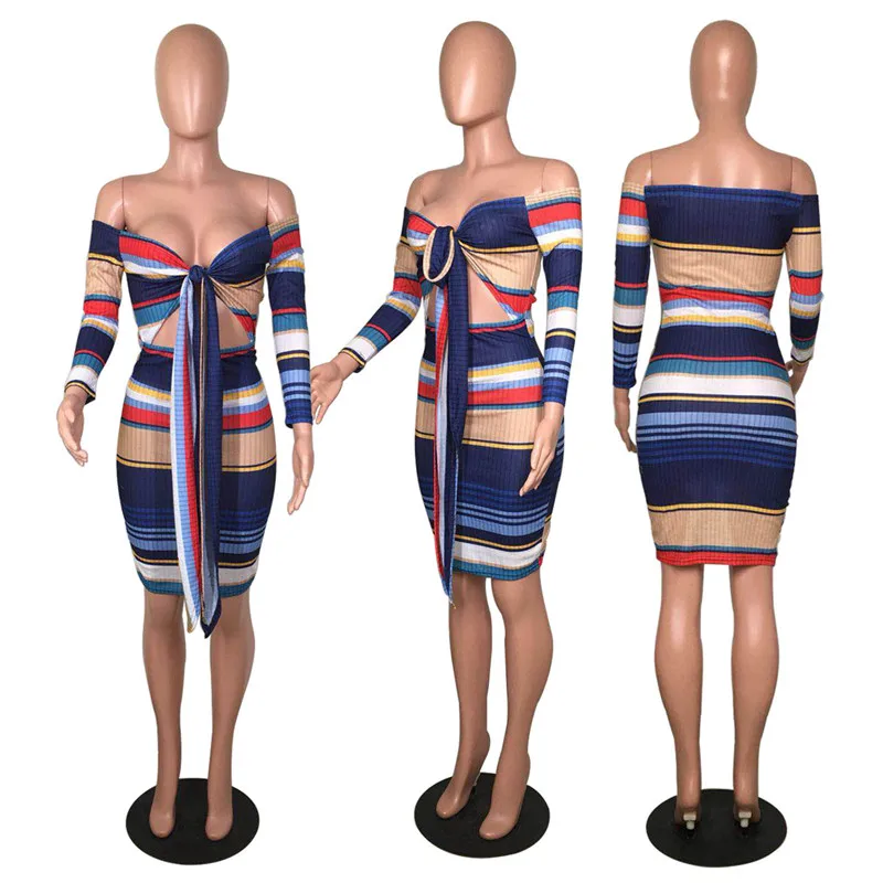 Women Vestidos Clothes Bodycon Knitted Dress Autumn Winter Sexy Wrap Dress Elegant Off Shoulder Long Sleeve Bandage Dresses
Women Vestidos Clothes Bodycon Knitted Dress Autumn Winter Sexy Wrap Dress Elegant Off Shoulder Long Sleeve Bandage Dresses