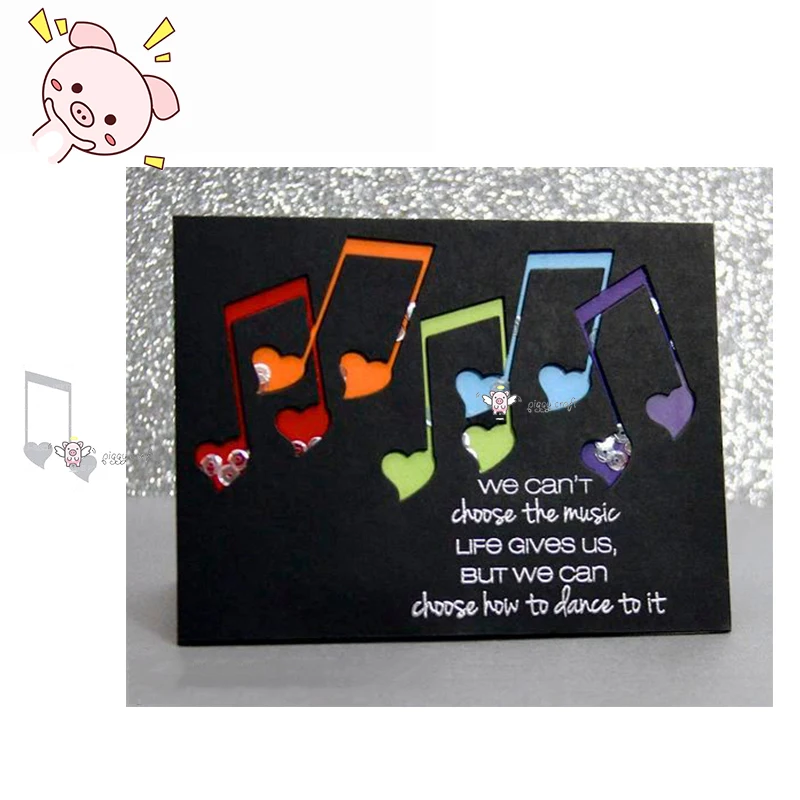 PP Craft metal cutting dies cut die mold New Musical note Scarpbook paper craft knife mould blade punch stencils dies
PP Craft metal cutting dies cut die mold New Musical note Scarpbook paper craft knife mould blade punch stencils dies