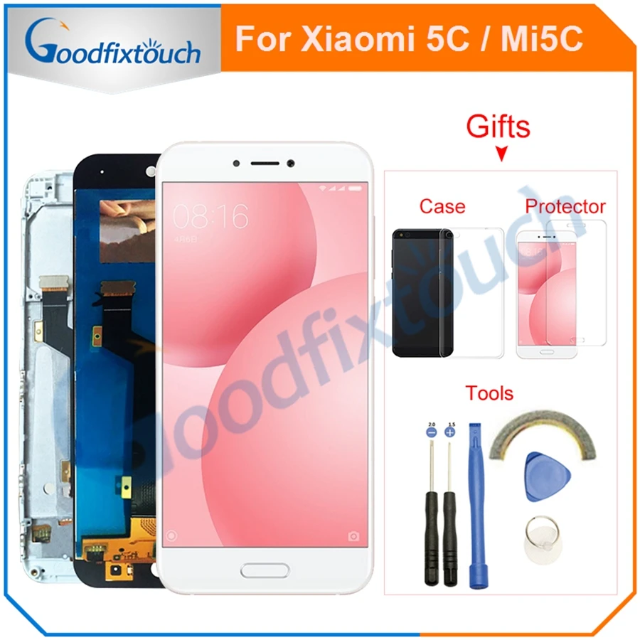 Сенсорный ЖК-экран для Xiaomi Mi 5C с дигитайзером и рамкой в сборе, сменный ЖК-дисплей для Xiaomi Mi5C Mi 5C
Сенсорный ЖК-экран для Xiaomi Mi 5C с дигитайзером и рамкой в сборе, сменный ЖК-дисплей для Xiaomi Mi5C Mi 5C