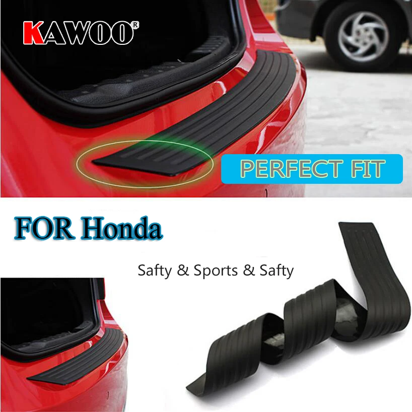 KAWOO For Honda CIVIC Accord CRV Fit Jazz INSIGHT CR-V HR-V Rubber Rear Guard Bumper Protect Trim Cover Sill Mat Pad Car Styling
KAWOO For Honda CIVIC Accord CRV Fit Jazz INSIGHT CR-V HR-V Rubber Rear Guard Bumper Protect Trim Cover Sill Mat Pad Car Styling