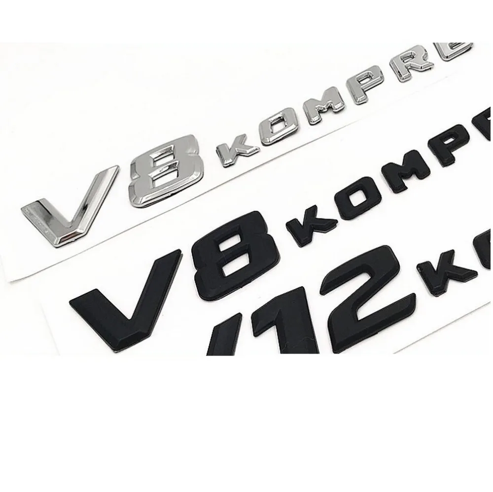 Fender Sides Letters V8 V12 BITURBO 4MATIC KOMPRESSOR TURBO Badge Emblem Emblems Badges for Mercedes Benz AMG
Fender Sides Letters V8 V12 BITURBO 4MATIC KOMPRESSOR TURBO Badge Emblem Emblems Badges for Mercedes Benz AMG
