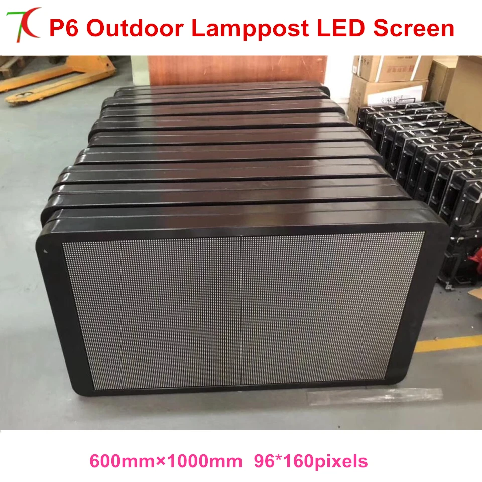 Customizable P6 outdoor 3G/4G/ wifi/usb/rj45 funcationwaterproof lamppost led screen for advertisement display
Customizable P6 outdoor 3G/4G/ wifi/usb/rj45 funcationwaterproof lamppost led screen for advertisement display