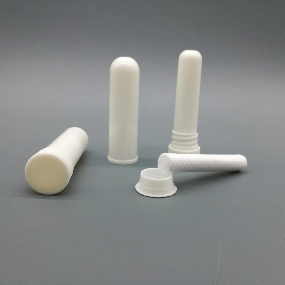 50 sets/lot white aromatherapy nasal inhalers with high quality cotton wicks
50 sets/lot white aromatherapy nasal inhalers with high quality cotton wicks