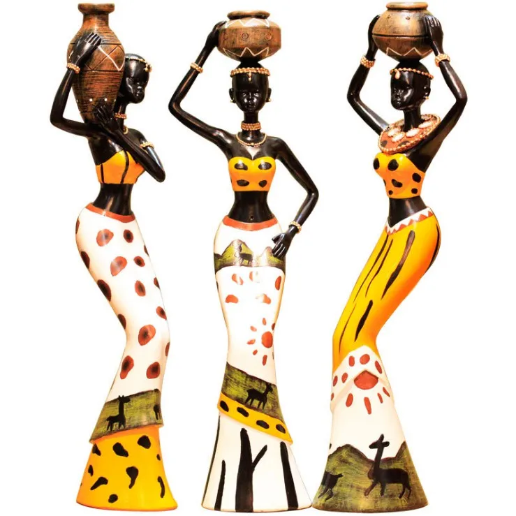 3 Pieces Creative Home Decoration Crafts African Characters Resin Small Ornaments Living Room Bedroom Special Gift Decoration
3 Pieces Creative Home Decoration Crafts African Characters Resin Small Ornaments Living Room Bedroom Special Gift Decoration