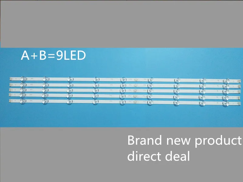 1030 мм Светодиодная подсветка лампы полосы 9 светодиодов для LG Innotek DRT 3,0 50 "TV A/B 140107 6916L-1735A 6916L-1736A 6916L-1978A 6916L-1982A
1030 мм Светодиодная подсветка лампы полосы 9 светодиодов для LG Innotek DRT 3,0 50 "TV A/B 140107 6916L-1735A 6916L-1736A 6916L-1978A 6916L-1982A