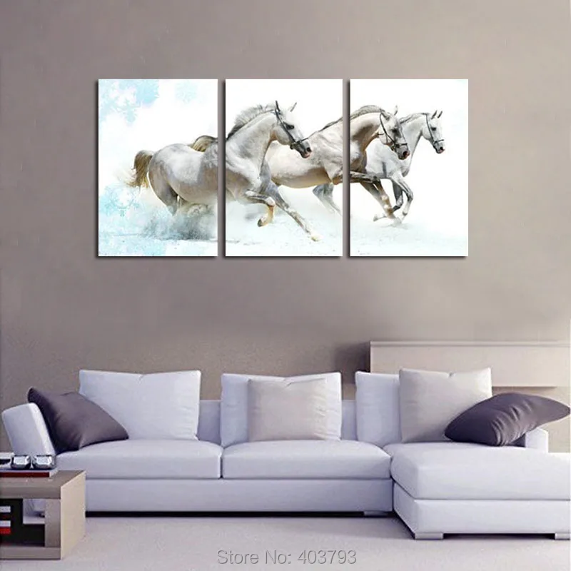 Sea Charm Unframed Canvas Print Art Animal Picture Wall Decor White Horses 3 Pcs/Lot HD Printed Painting
Sea Charm Unframed Canvas Print Art Animal Picture Wall Decor White Horses 3 Pcs/Lot HD Printed Painting