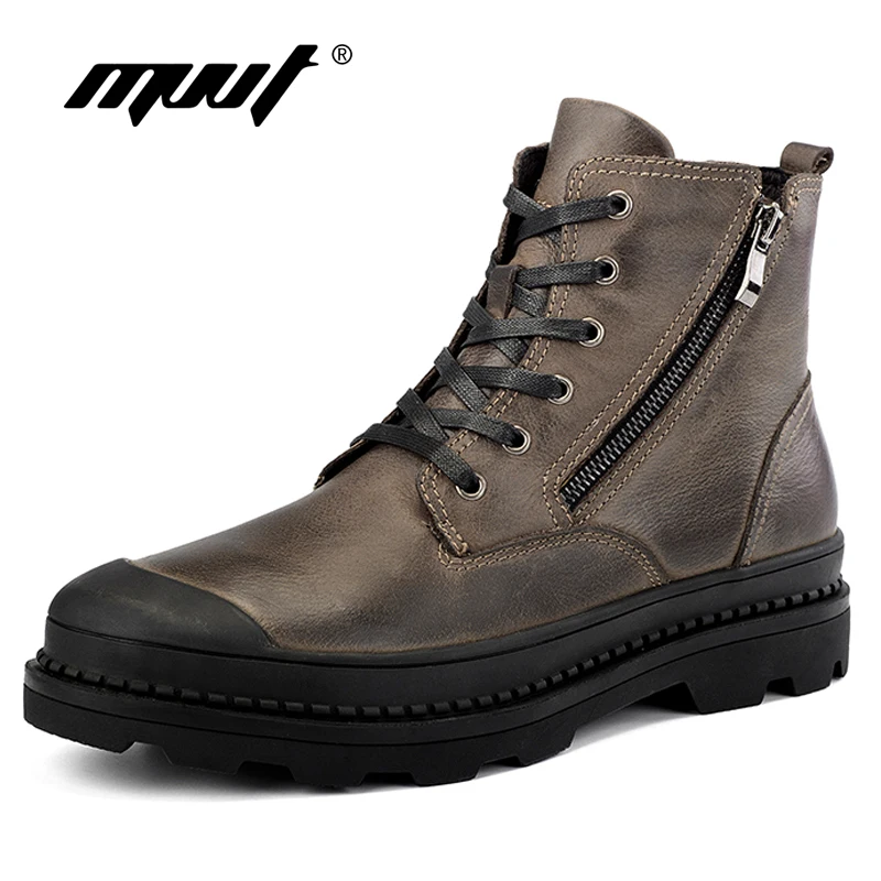 MVVT Plus Size Motorcycle boots Men Winter Boots Top Quality Genuine Leather Men Boots Platform Snow Boots Waterproof Shoes
MVVT Plus Size Motorcycle boots Men Winter Boots Top Quality Genuine Leather Men Boots Platform Snow Boots Waterproof Shoes