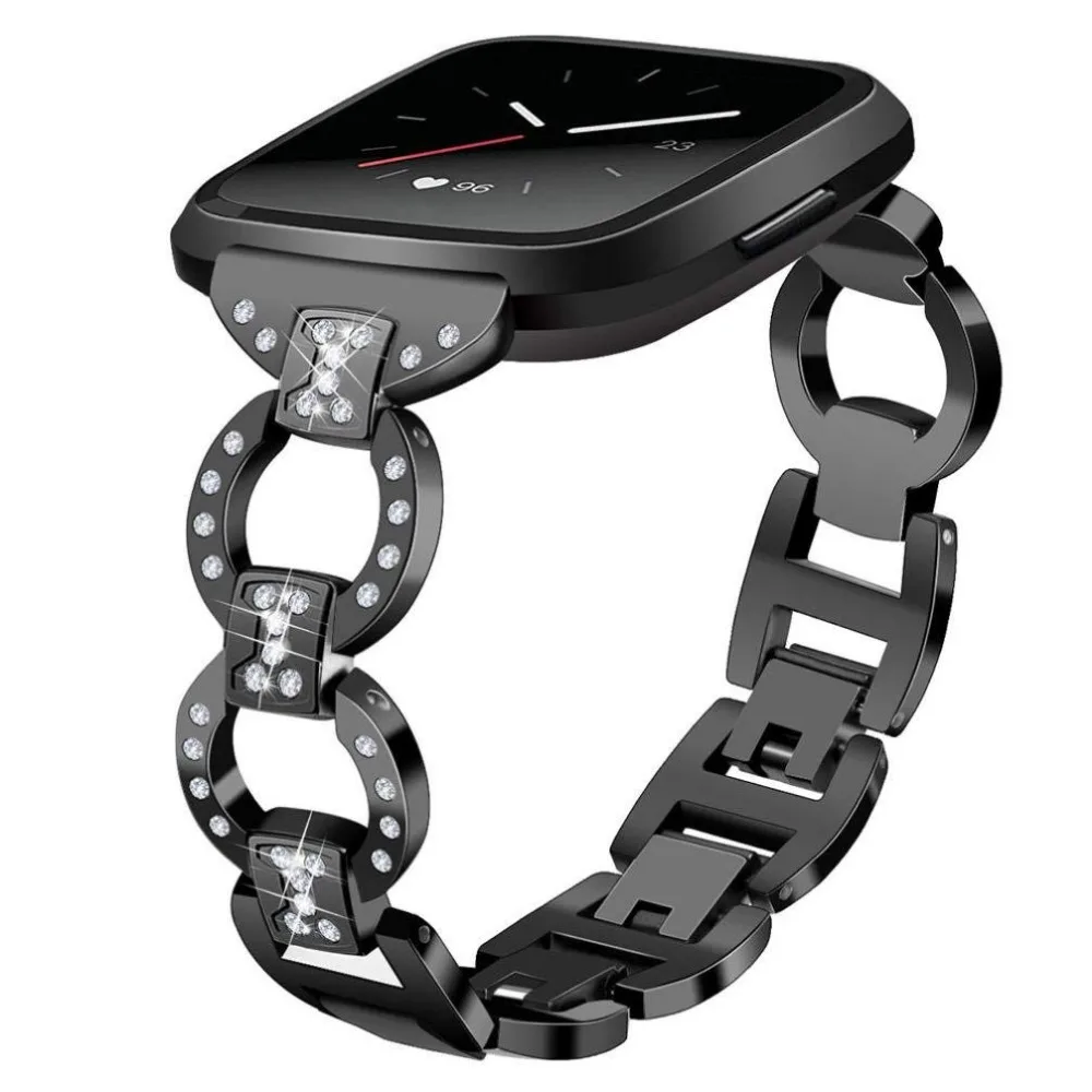Сменные браслеты для часов Fitbit Versa для мужчин и женщин, роскошный регулируемый браслет из нержавеющей стали
Сменные браслеты для часов Fitbit Versa для мужчин и женщин, роскошный регулируемый браслет из нержавеющей стали
