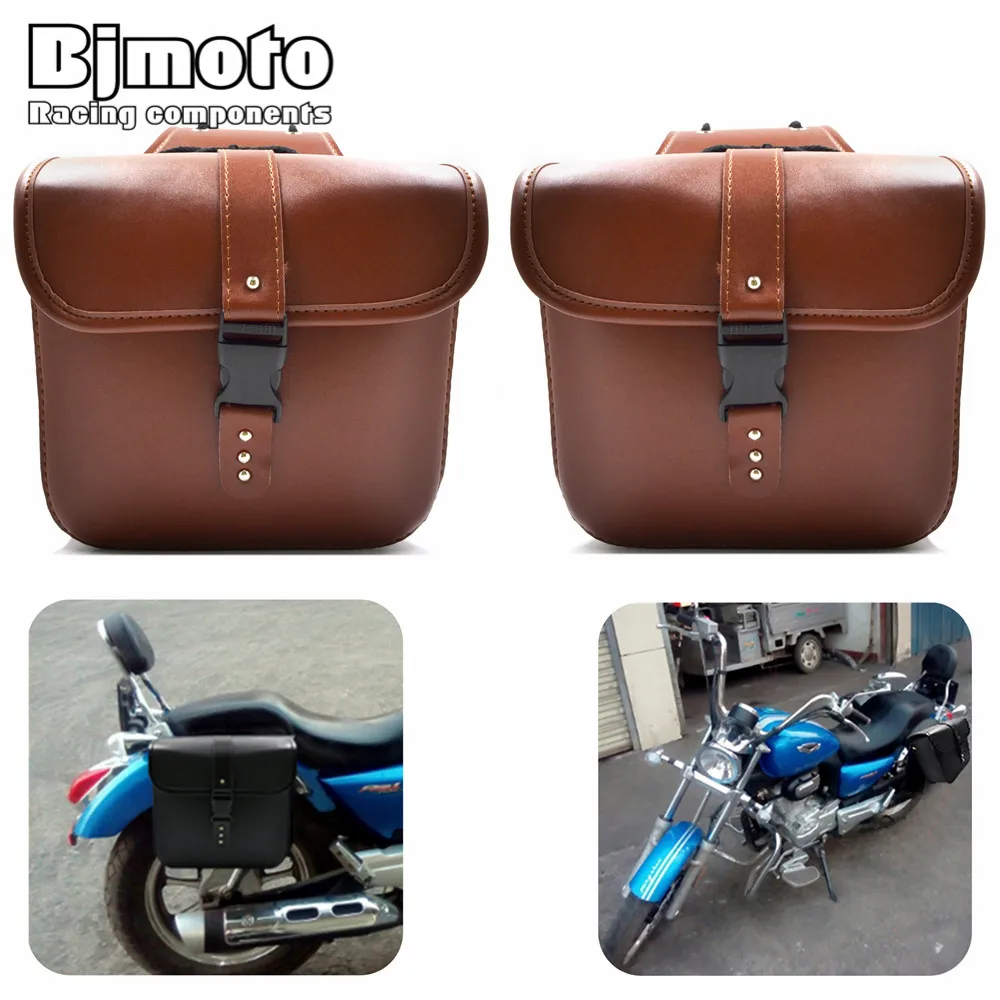 BJMOTO 2 x Motorcycle Saddle Side Bags PU Leather Motor Luggage Bag Chopper Bike Tool Bags for Harley Sportster XL883 XL1200
BJMOTO 2 x Motorcycle Saddle Side Bags PU Leather Motor Luggage Bag Chopper Bike Tool Bags for Harley Sportster XL883 XL1200