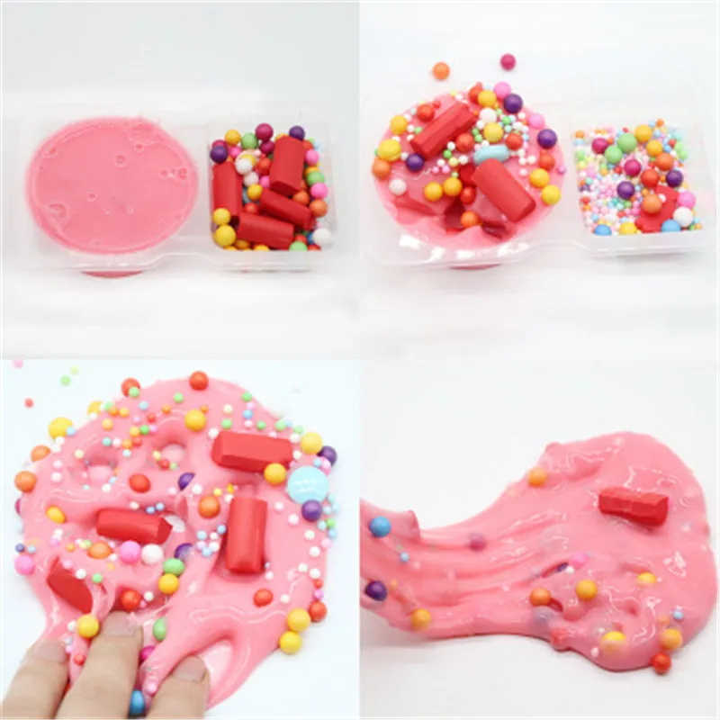 Novelty Jelly Crystal Slime Mud Modeling Beads Toys For Children Intelligent Plasticine Fun Sludge Polyer Clay Antistress Toys
Novelty Jelly Crystal Slime Mud Modeling Beads Toys For Children Intelligent Plasticine Fun Sludge Polyer Clay Antistress Toys