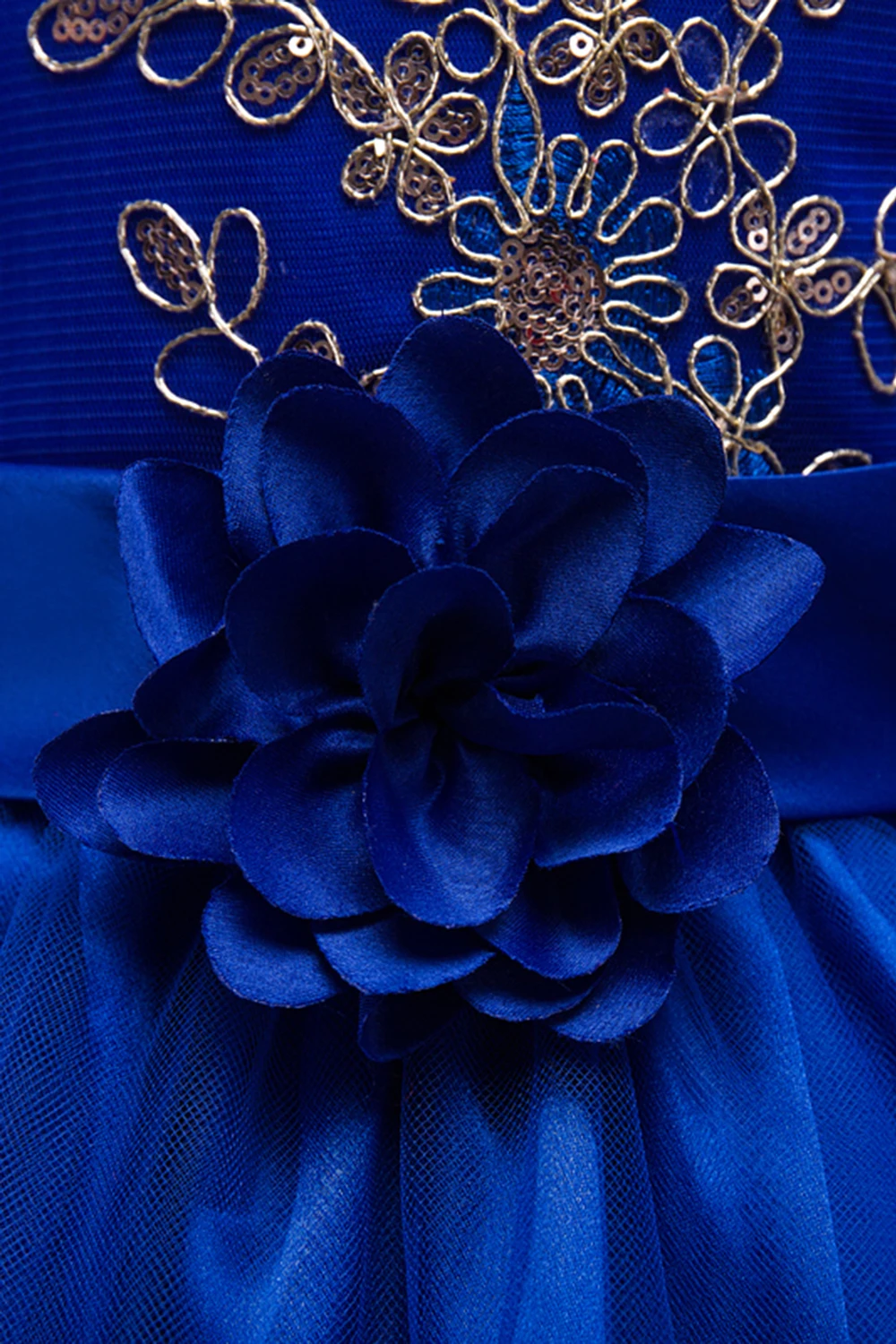 Royal Blue Flower Girl Long Dress 2020 Summer Gold Flower Belt Tulle Sequin Kid Wedding Party Dress Ruffles Vestido Clothing
Royal Blue Flower Girl Long Dress 2020 Summer Gold Flower Belt Tulle Sequin Kid Wedding Party Dress Ruffles Vestido Clothing