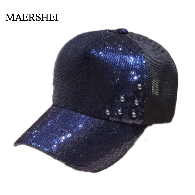 MAERSHEI Unisex Sequin Women Baseball Cap Girls Ponytail Snapback Summer Sports Mesh Visor Hats Bone
MAERSHEI Unisex Sequin Women Baseball Cap Girls Ponytail Snapback Summer Sports Mesh Visor Hats Bone