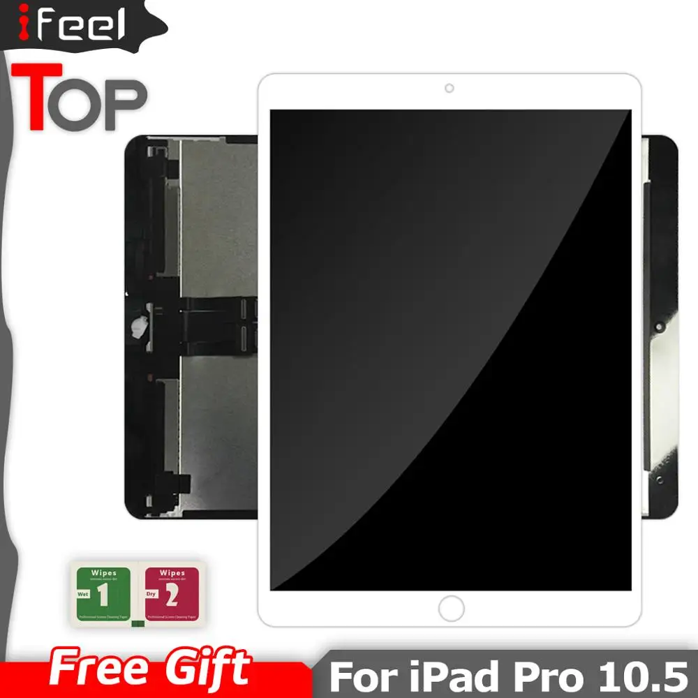 ЖК дисплей для iPad Pro 10 5 "дюймов A1701 A1709 OLED Дисплей сенсорный Экран стекло Полный