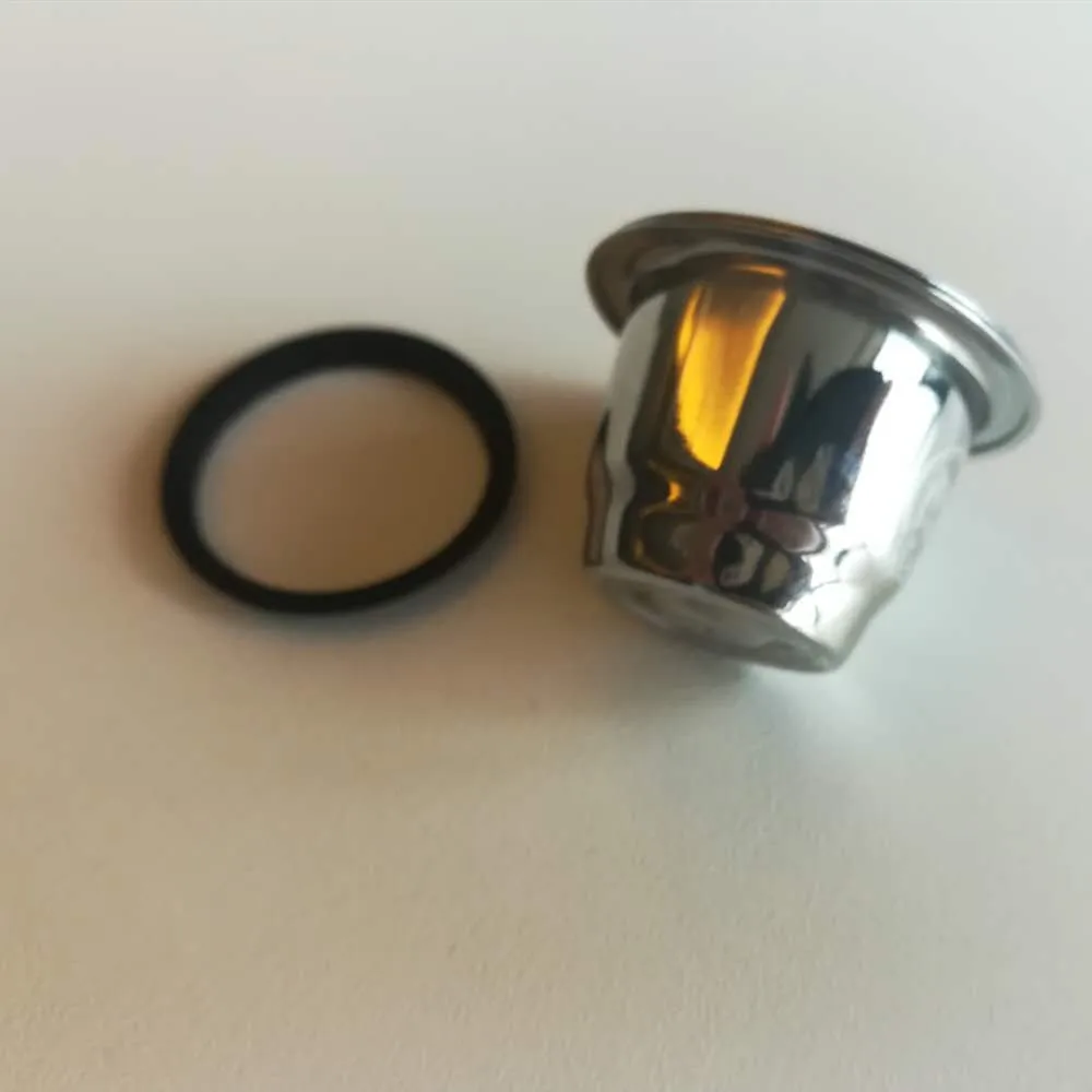Черные силиконовые уплотнительные кольца марки ICafilas совместимые с Nespresso