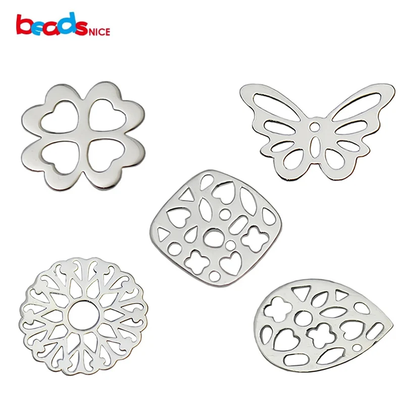 Beadsnice 925 Sterling Silver Filigree Findings Flower Connector Charms Pendant Findings Earring Components 5pcs per lot
Beadsnice 925 Sterling Silver Filigree Findings Flower Connector Charms Pendant Findings Earring Components 5pcs per lot
